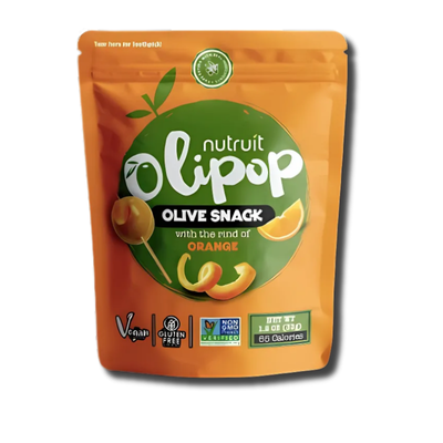 Nutruit Olipop- Olive Snack Portakal